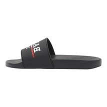 Bally Men&#39;s Samuel 6238702 Slide Sandals Black Rubber Pool - $122.00