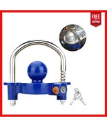 Adjustable U-Shaped Trailer Lock: Secure Your Trailer with Easy Installa... - $546.04 MXN
