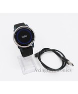 Garmin Venu 2 GPS Smartwatch 45mm Silver Bezel w/ Granite Blue Case READ - $126.39 CAD