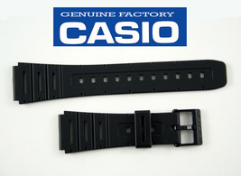 CASIO WATCH BAND BLACK CA-53W W-720 W-520U CA-61W DB-57 - £15.94 GBP