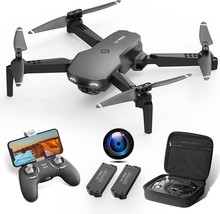 Foldable Drones With A 1080P Hd Camera For Adults, Rc Quadcopter Wifi Fpv Live - £72.29 GBP