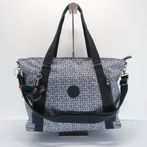 Kipling Skyler Large Shoulder Bag Tote TM5603 Polyester Groovy Vines Navy NWT - £83.89 GBP