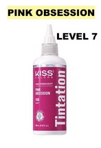 Kiss Tintation Semi-Permanent Hair Color 5 Fl Oz Pink Obsession T430 Level: 7 - £4.45 GBP