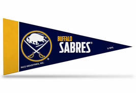 Buffalo Sabres NHL Felt Pennant 4&quot; x 9&quot; Mini Banner Flag Souvenir NEW - $3.62