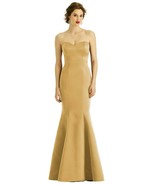 After Six 1500....Formal / Mother of bride dress ...Butterscotch..Size 1... - $1,694.51 MXN