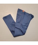 DOCKERS Alpha Slim Men Chinos Size 28x32 Blue Cotton - £25.90 GBP