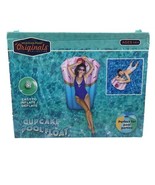 Inflatable Swimming Cupcake Pool Float Meridian Point Pool Party New in Box - $27.40 CAD