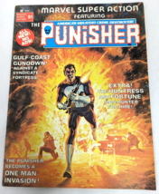 Marvel Super Action # 1 Featuring THE PUNISHER 1976 Bronze Age Comic Magazine SZ - $49.45