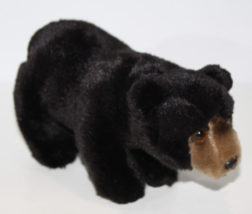 Webkinz Signature Black Bear 10” Plush Stuffed Animal No Code WKSS2002 Ganz - £10.46 GBP