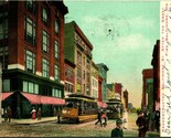 1907 Cartolina Udb Baltimore Maryland Md Reconstructed Street Dopo Fuoco... - $18.15
