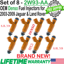 NEW OEM Denso 8Pcs Fuel Injectors for 2003, 2004, 2005, 2006 Jaguar XK8 4.2L V8 - £303.56 GBP