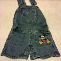 Disney Baby overalls dungerees 24M Mickey Mouse snap legs - £19.98 GBP