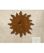 15in W Celestial Theme Flaming Sunset Wall Clock - $1,742.85 MXN