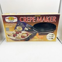 Vintage Nordic Ware Electric Crepe Maker #85006 Heavy Cast Aluminum NEW/OPEN BOX - £31.34 GBP