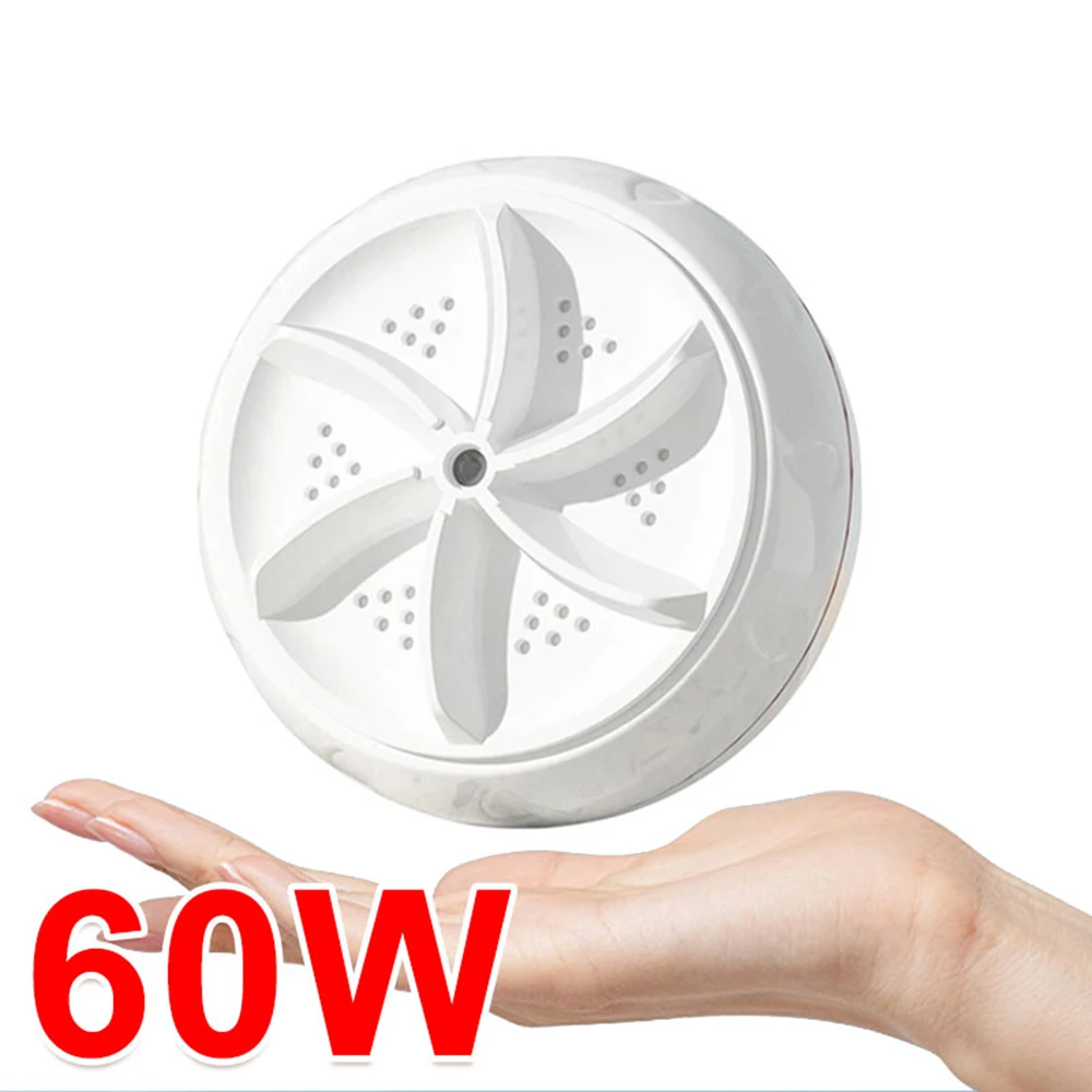 Mini Ultrasonic Washer for Baby Clothes Portable Turbo Washing Machine H... - $14.43
