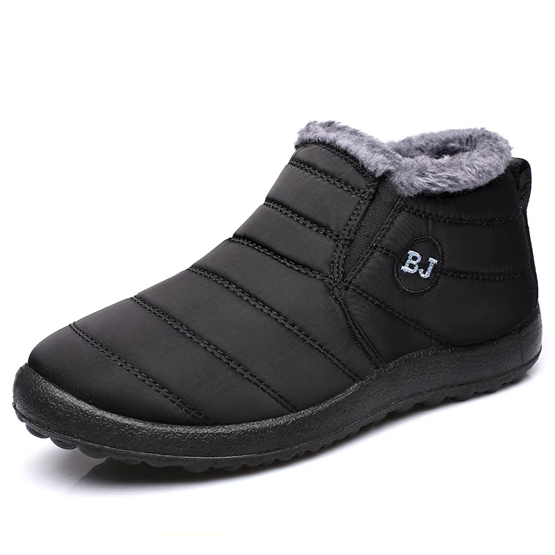 Boots Men Snow Platform Men&#39;s Boots Fashion Winter Shoes For Men Hi Shoes Men Wa - £151.49 GBP