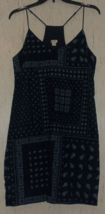 NEW WOMENS J. CREW NAVY BLUE BANDANA PRINT FULLY LINED SUNDRESS  SIZE 6 - £29.42 GBP