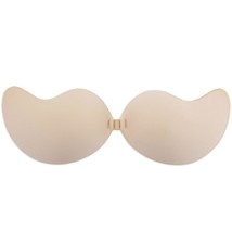 Adhesive Bra Strapless Backless Butterfly Cups Front Closure Nude XB014 Medium B - £19.37 GBP