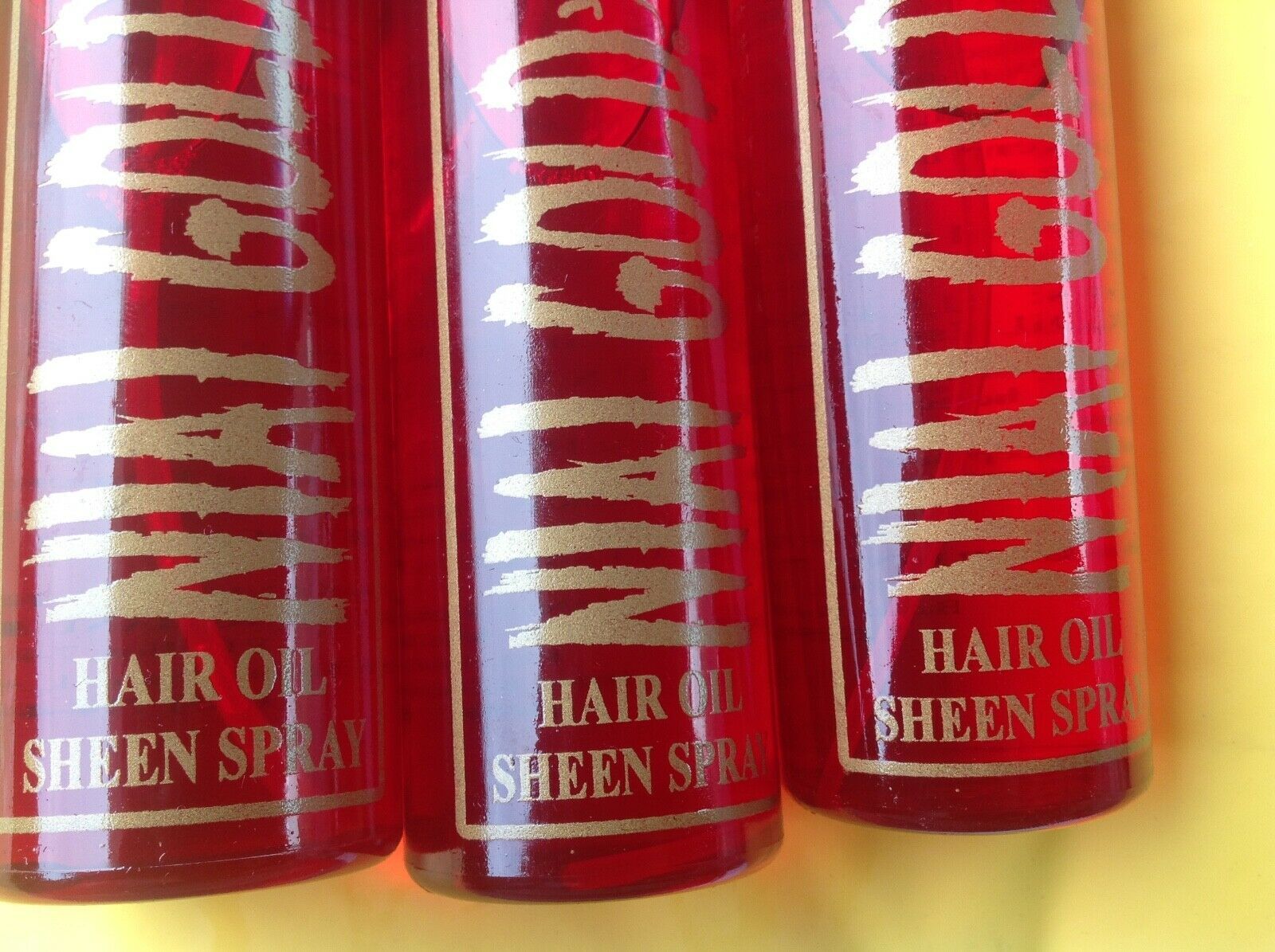 3 Niai gold Oil Sheen Spray For Human and Synthetic Hair 8oz light Fast S Item image 2
