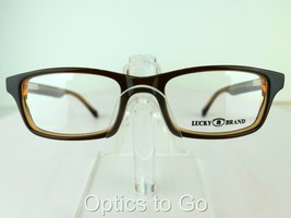 Lucky Brand Double Stitch (Brown) 46-17-125 KIDS Eyeglass Frames - £15.63 GBP