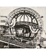 1949 Coney Island Gyro Ride Amusement Park Attractions Popular Mechanics... - €25,73 EUR