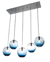 AM2215 MULTICOLOR CHANDELIER - $1,414.00 - $6,118.00