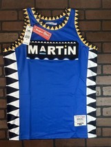 Martin - I&#39;M The Man # 23 Blau Headgear Classics Basketball Trikot ~ Nie - $62.93