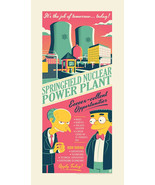 The Simpsons SNPP Springfield Nuclear Power Plant Poster Print Art 12x24... - £78.35 GBP