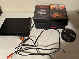 Sony dvd player with 20 Horror and thriller Dvd Movies -great condition image 2