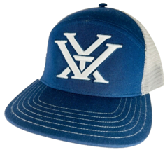 Vortex Optics Truckers Hat Cap Adjustable 3D Embroidered Mesh Blue Grey ... - £17.37 GBP