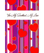 For My Sweetheart My Love - Valentines Greeting Card - V2503-13 - $51.41 MXN