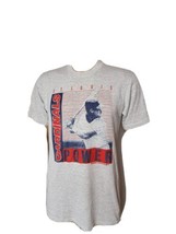 Vintage 1988 1980s St. Louis Cardinals Power Shirt Velva Sheen Single Stitch USA - £34.60 GBP