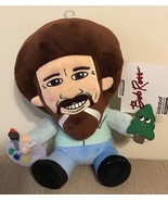 Bob Ross Kidrobot Plush Doll, The Joy of Painting -New -8.5&quot; tall New Wi... - $187.14 MXN