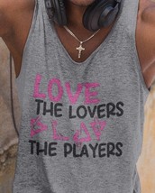 LOVE AND PLAY Adult Tank Top - Spread Love and Playfulness - $14.99