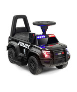 6V Kids Ride On Police Car with Real Megaphone and Siren Flashing Lights... - $124.12
