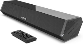 Bestisan Sound Bars For Tv, 16&#39;/50W Small Soundbar For Tv, 2, Optical/Bt. - £47.81 GBP