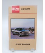 vintage GMC 1987 Truck X-8706A Caballero Owner&#39;s Manual NOS - $45.26 CAD