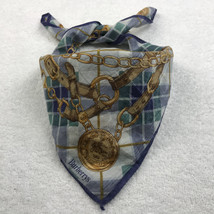 Vintage Burberry Bandana, Handkerchief, Neckerchief, Pocket Squares, Face Mask,  - £60.64 GBP