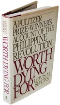 Lewis M. Simons Worth Dying For Signed 1ST Edition Philippine Revolution 1987 Hc - £104.72 GBP