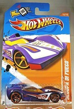 2012 Hot Wheels #79 Track Stars 14/15 SCOOPA Di FUEGO Purple w/Gold OH5 Spokes - £5.90 GBP