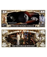 Pack of 50 - Star Wars Saga Movie Collectible Novelty 1 Million Dollar B... - £14.55 GBP