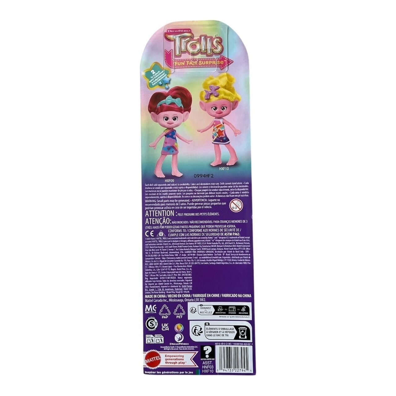 Mattel DreamWorks Trolls Fun Fair Surprise Trendsettin’ Viva Fashion Doll Item image 2