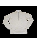 Patagonia Pullover Mens Extra Large 1/2 Zip Light Beige Performanc Solid... - $38.00