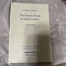 Power of God in Paul&#39;s Letters, Paperback by Grabe, Petrus J., Used - £70.36 GBP