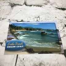 Ecola Beach Postcard Oregon Coast Rocky Beach  - $2.96