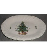 Nikko HAPPY HOLIDAYS PATTERN 14 1/8&quot; Oval Serving Platter HOLIDAY - CHRI... - $67.82 CAD