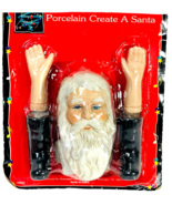 Porcelain Santa - Includes Santa Face-Hands-Boots - Christmas Creation - $17.52 CAD