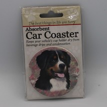 Super Absorbent Car Coaster - Dog - Bernese Mt. Dog - $5.44