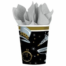 Black Tie Affair 36 Ct Paper 9 oz Cups New Years Eve - £8.56 GBP