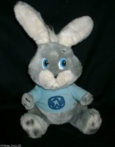 Vintage 1980 R Dakin Heritage Hare Gray Bunny Rabbit Stuffed Animal Plush Toy - $14.25